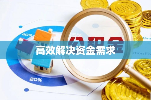 福绵高效解决资金需求