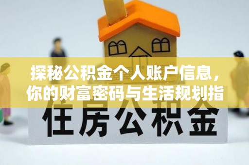 福绵探秘公积金个人账户信息，你的财富密码与生活规划指南