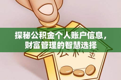 福绵探秘公积金个人账户信息，财富管理的智慧选择