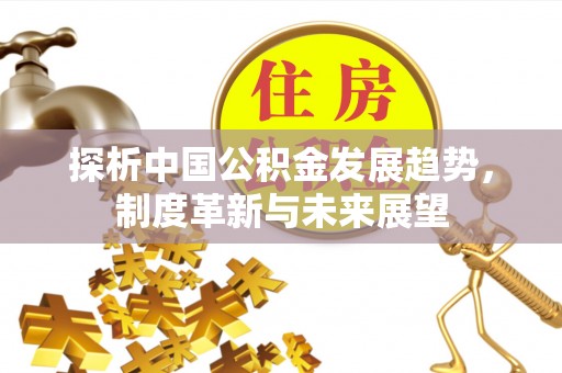 福绵探析中国公积金发展趋势，制度革新与未来展望